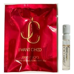 ❤️ 4 for $25 Jimmy Choo I Want Choo  2mL Mini Travel Vial NEW SEALED